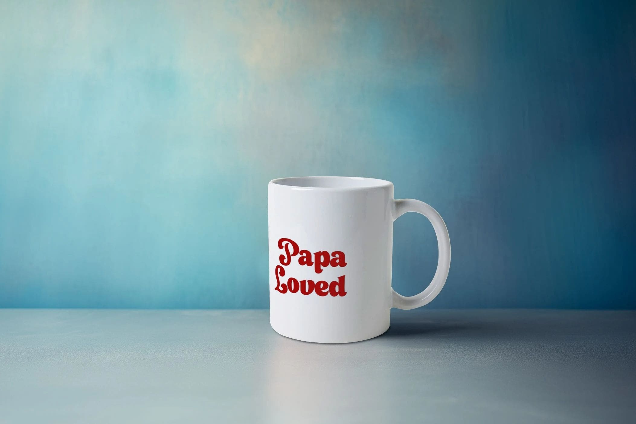 Papa Loved PB&J Ceramic Mug